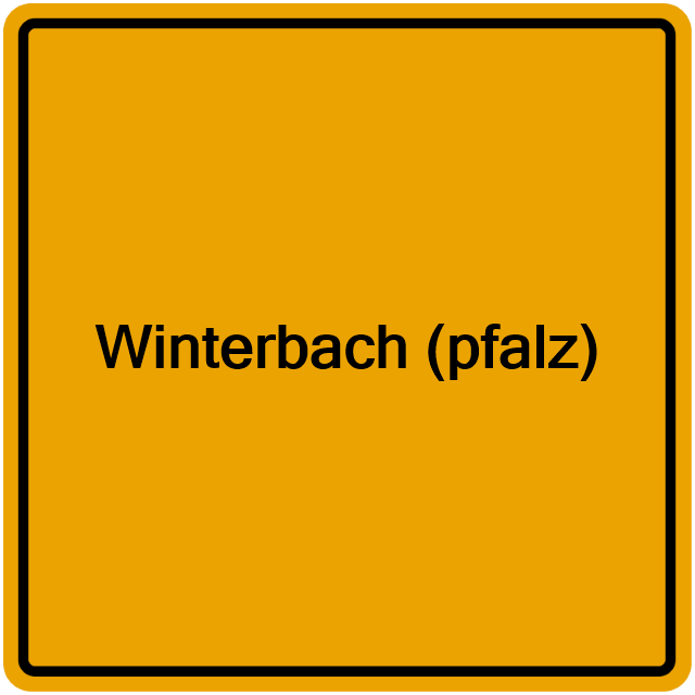 Einwohnermeldeamt24 Winterbach (pfalz)